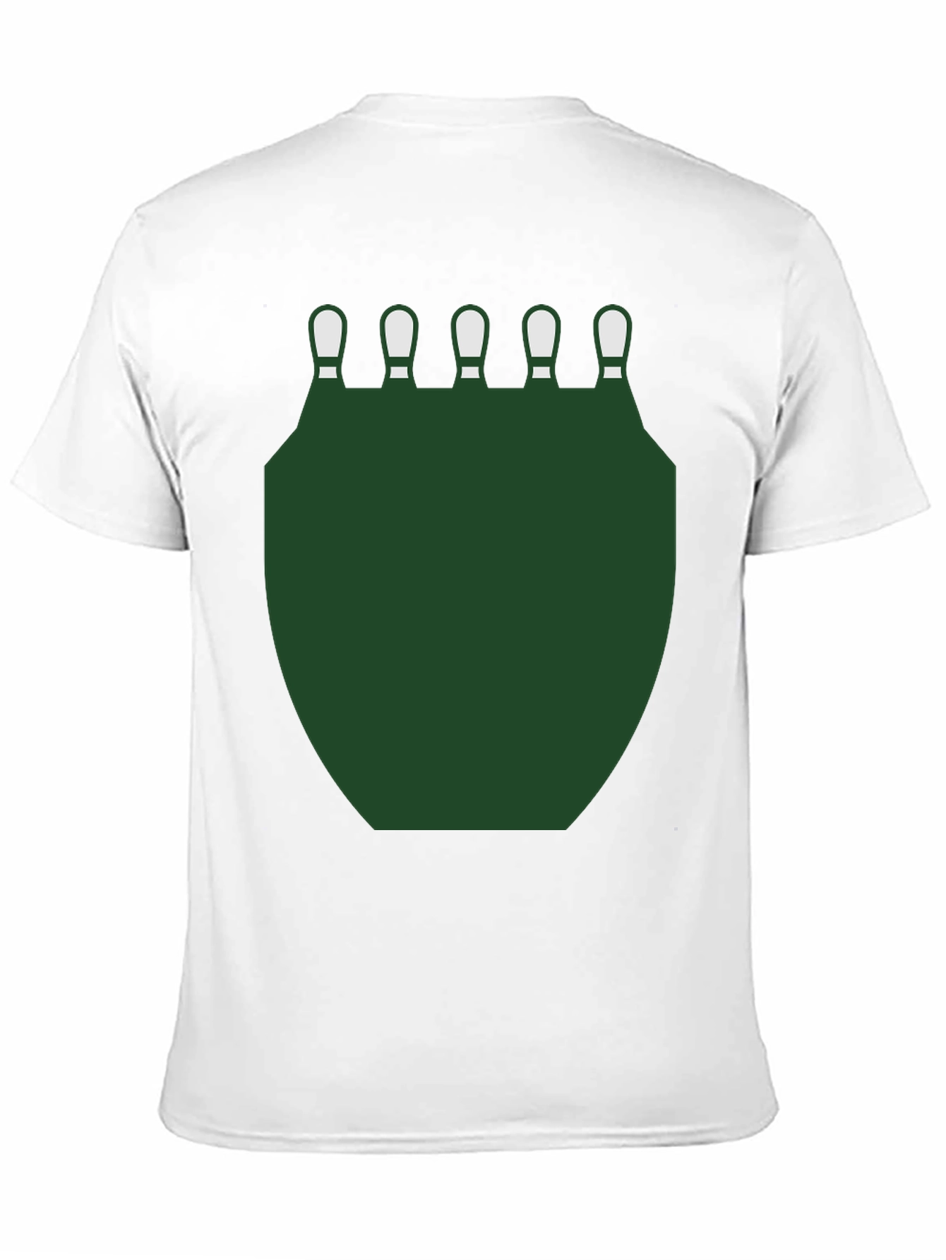 Bowling Pins & Green Shield Graphic Tee