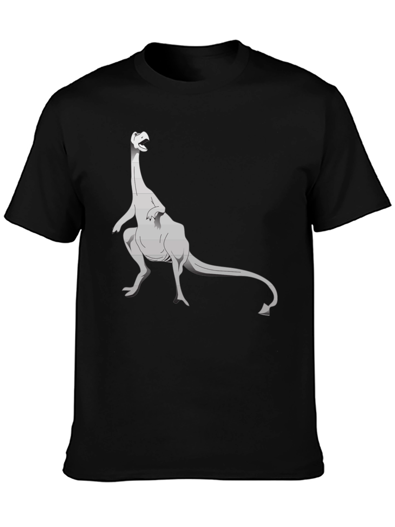 Dinosaur Graphic Tee - Classic Black T-Shirt