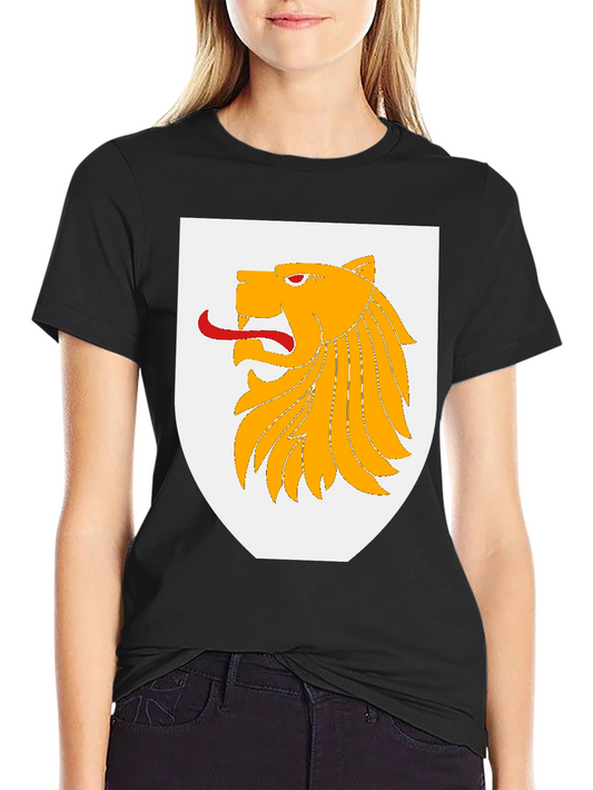 Lion Crest Graphic T-Shirt - Bold Design