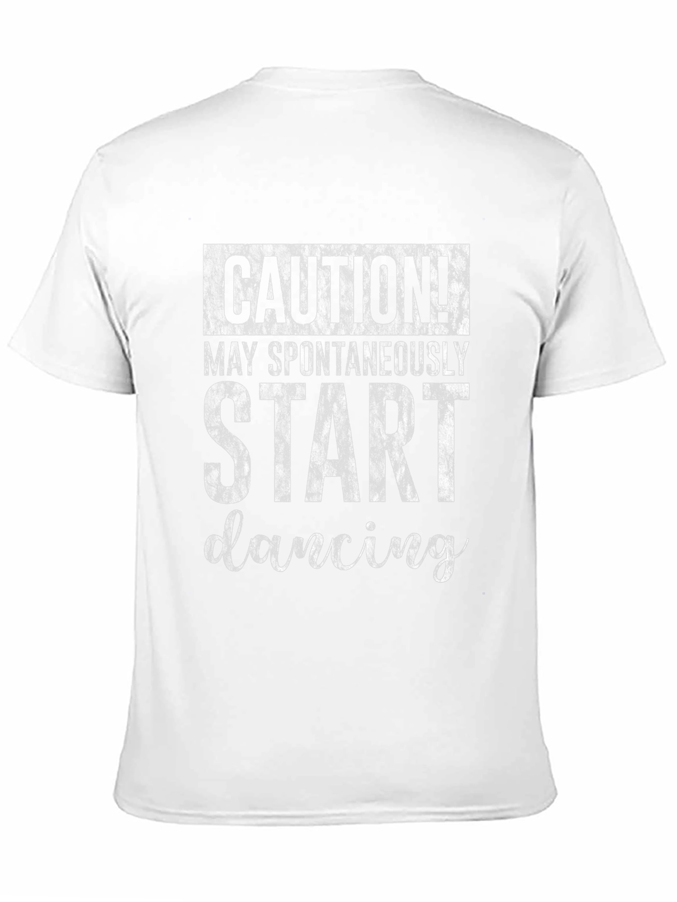 Caution Spontaneous Dancing Graphic Tee