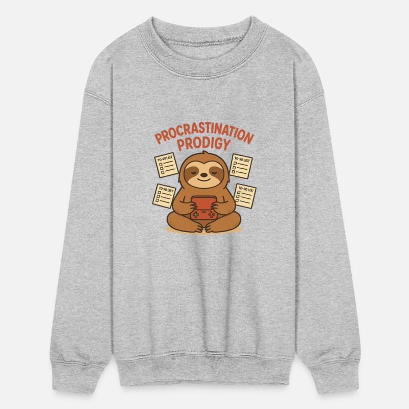 Procrastination Prodigy – Lazy Genius Vibes Tee