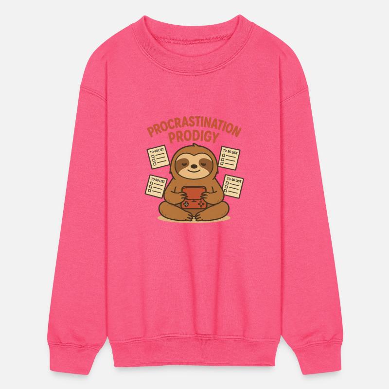 Procrastination Prodigy – Lazy Genius Vibes Tee