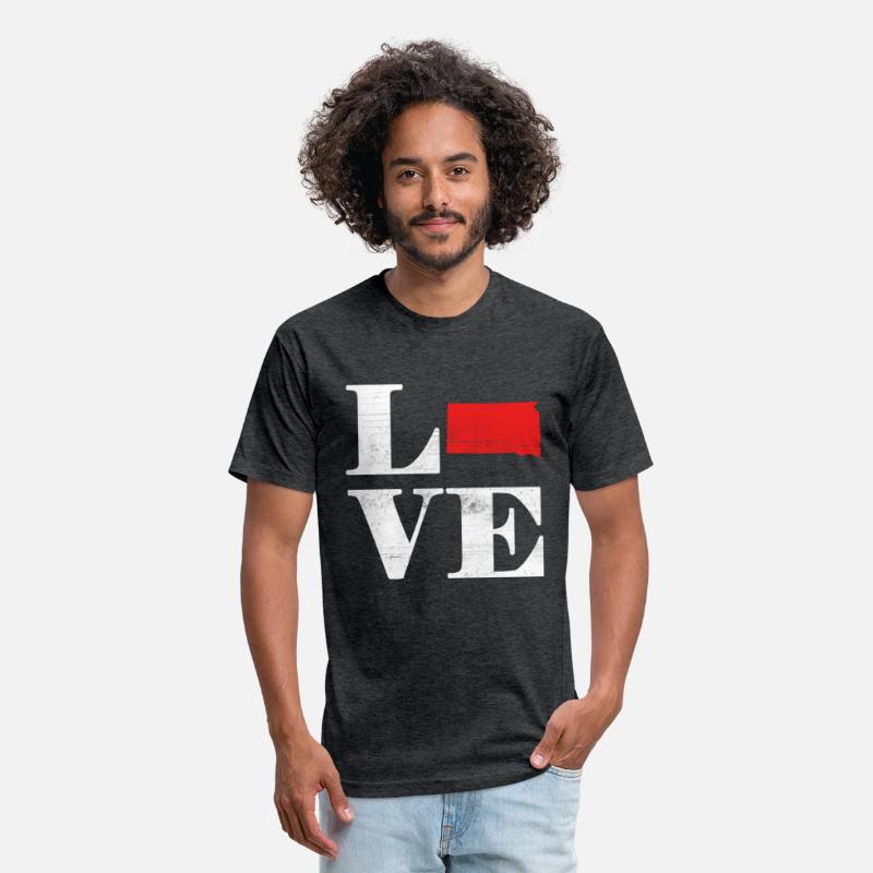 Proud America State Land Map Love South Dakota