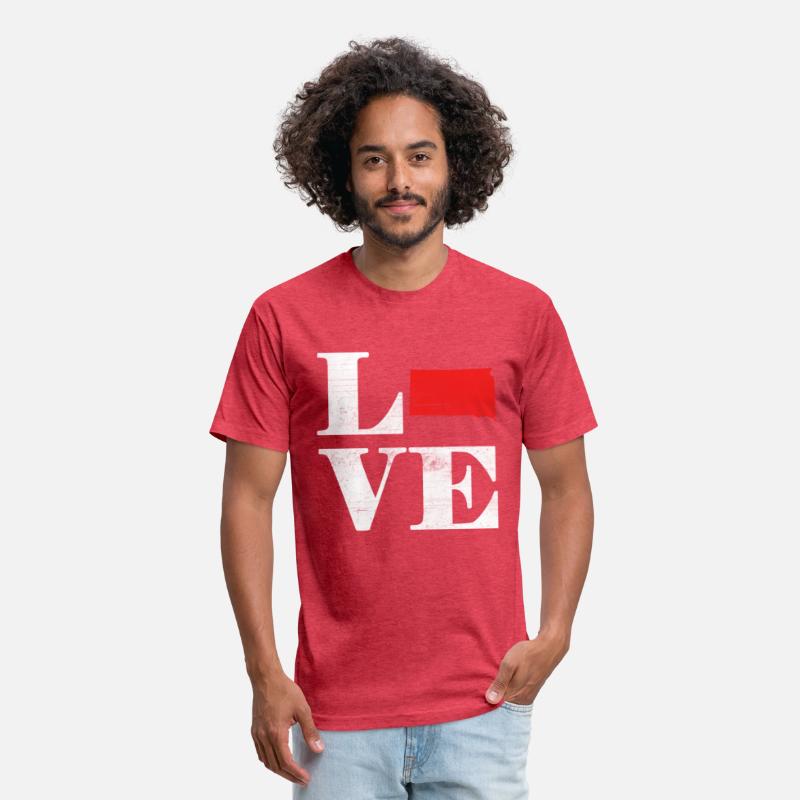 Proud America State Land Map Love South Dakota