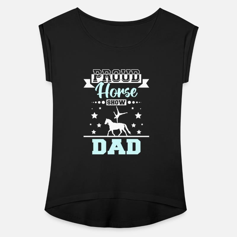 Proud horse show dad