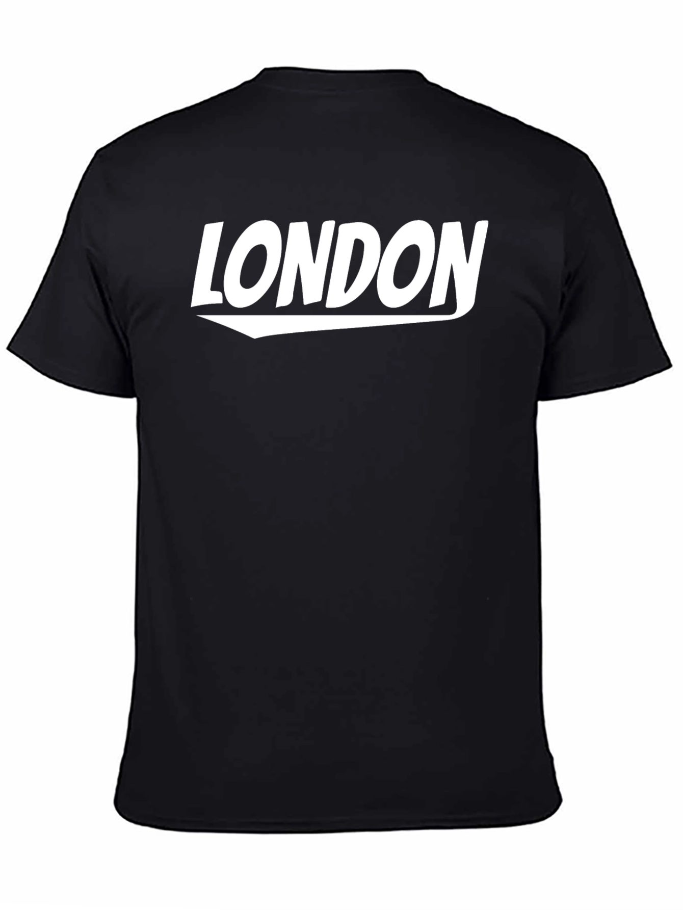 London Graphic Tee - Stylish Black T-Shirt