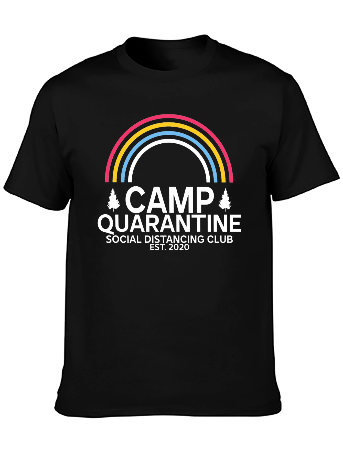 Camp Quarantine T-Shirt - Social Distancing Club