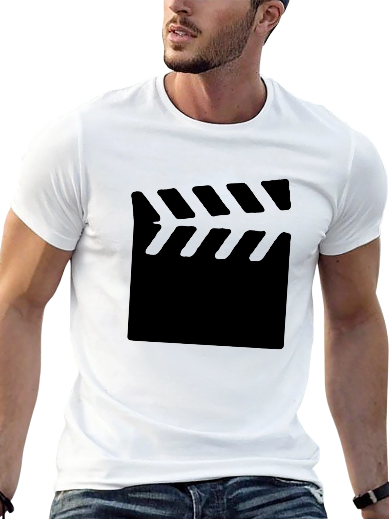 Movie Clapperboard Graphic T-Shirt