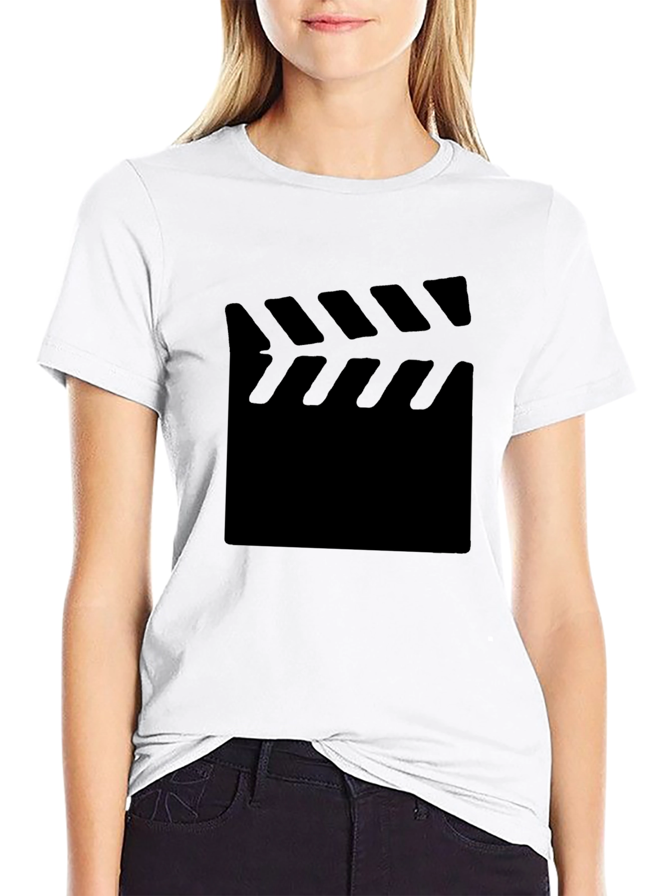 Movie Clapperboard Graphic T-Shirt