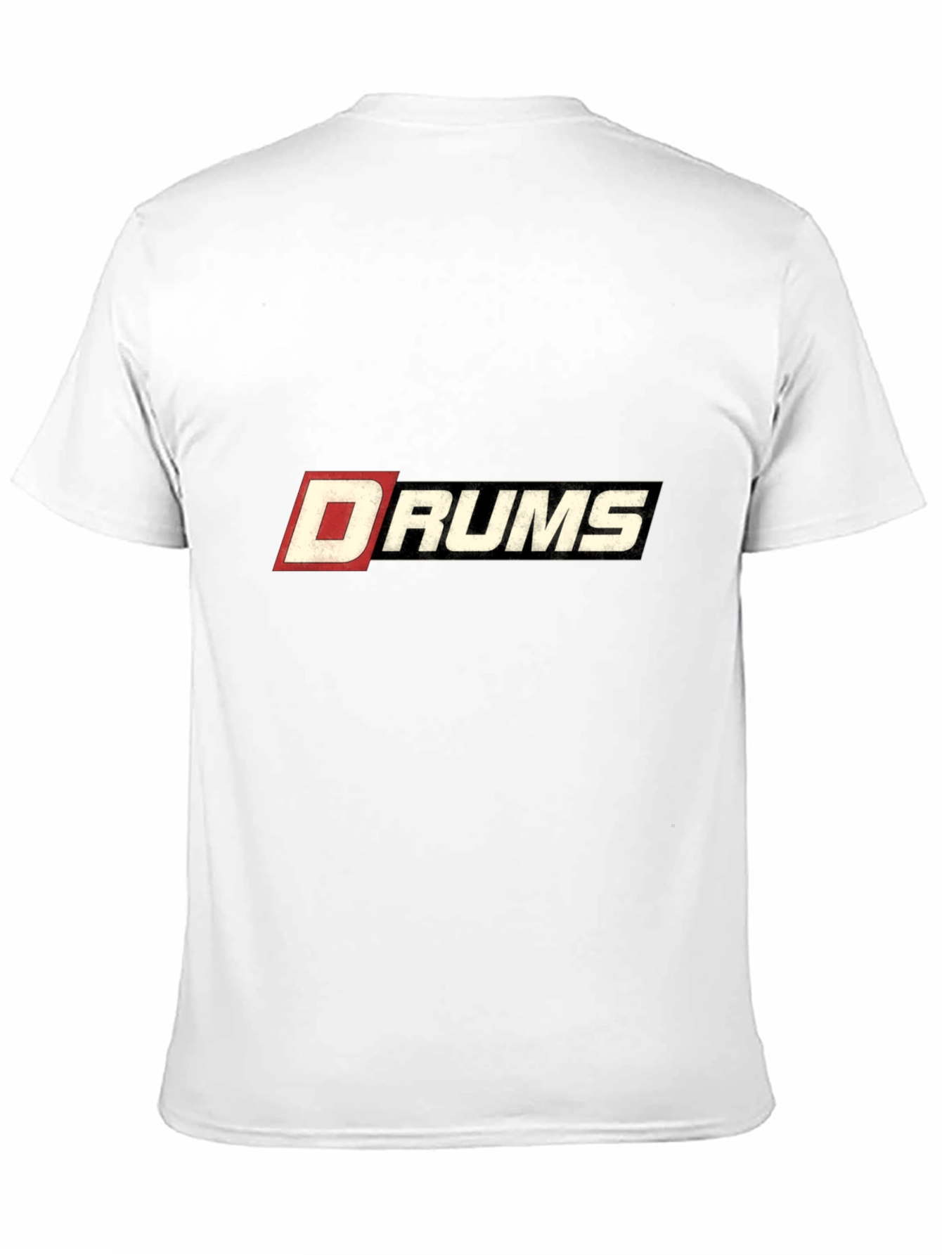 Drums Graphic Black T-Shirt