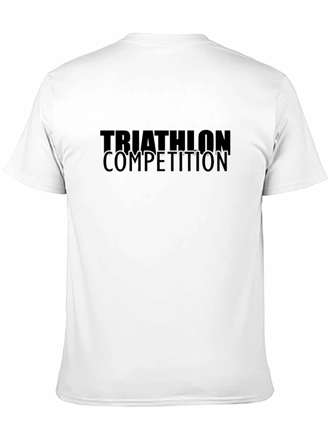 Triathlon Competition Graphic T-Shirt