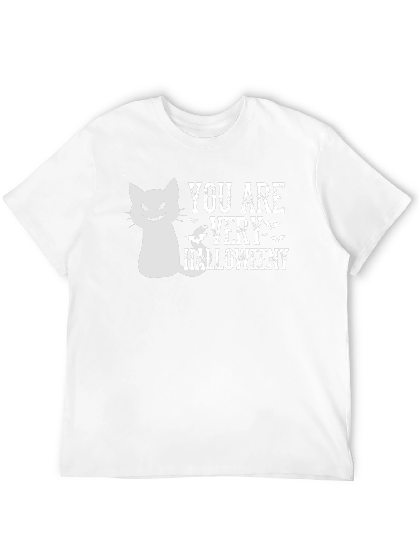 Halloween T-Shirt - You Are Very Halloweeni Cat Design