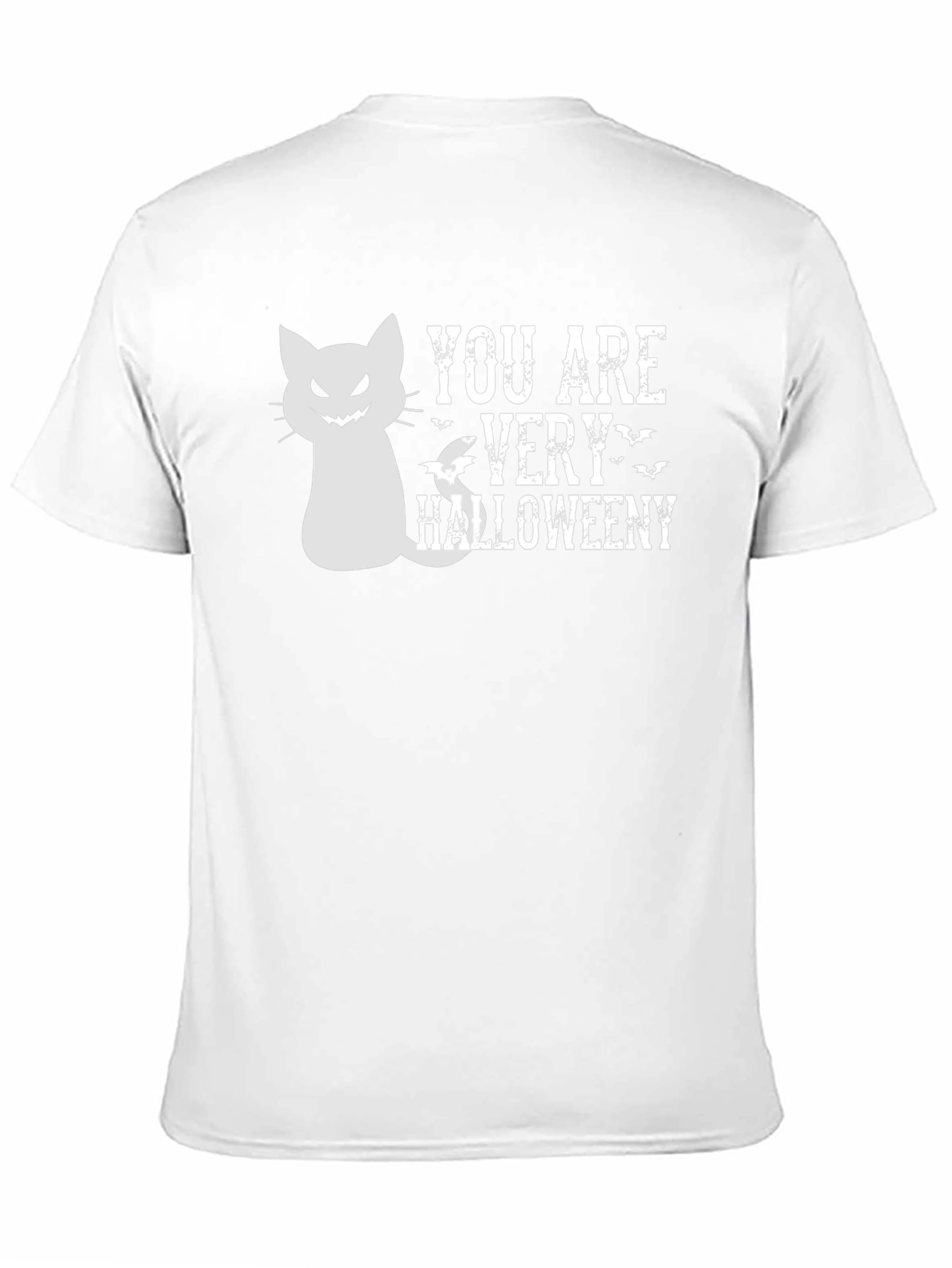 Halloween T-Shirt - You Are Very Halloweeni Cat Design
