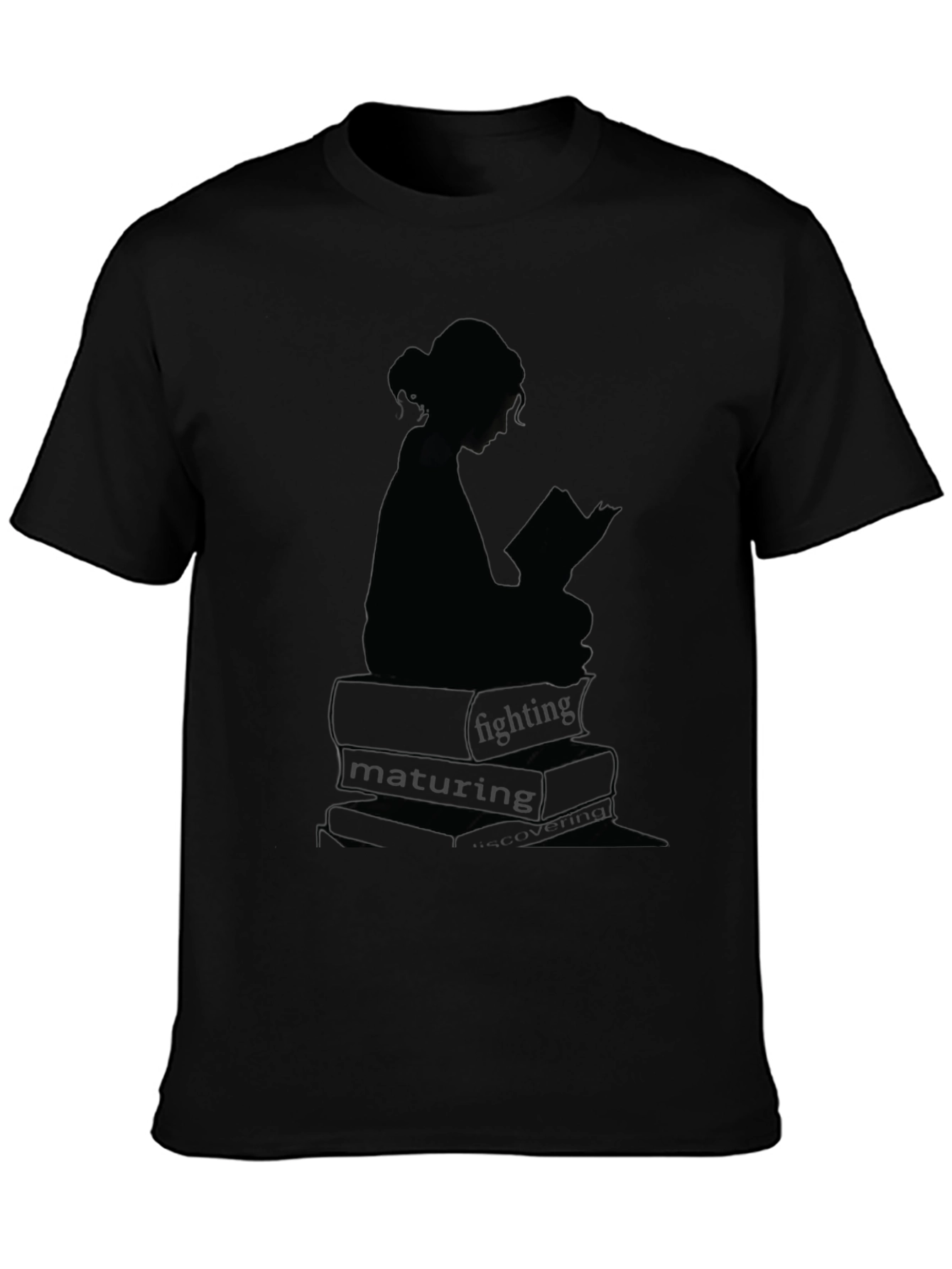 Bookworm Graphic Tee - Read Fight Mature