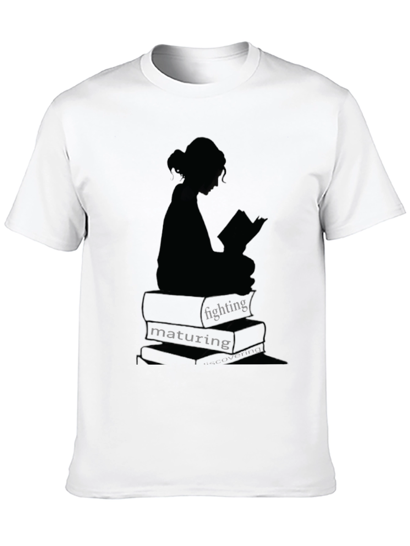 Bookworm Graphic Tee - Read Fight Mature