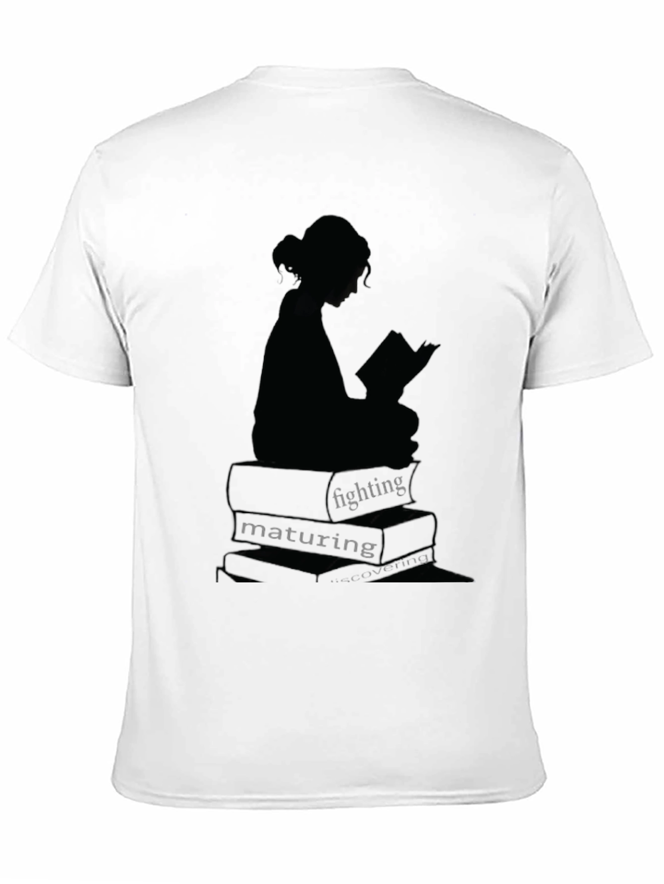 Bookworm Graphic Tee - Read Fight Mature