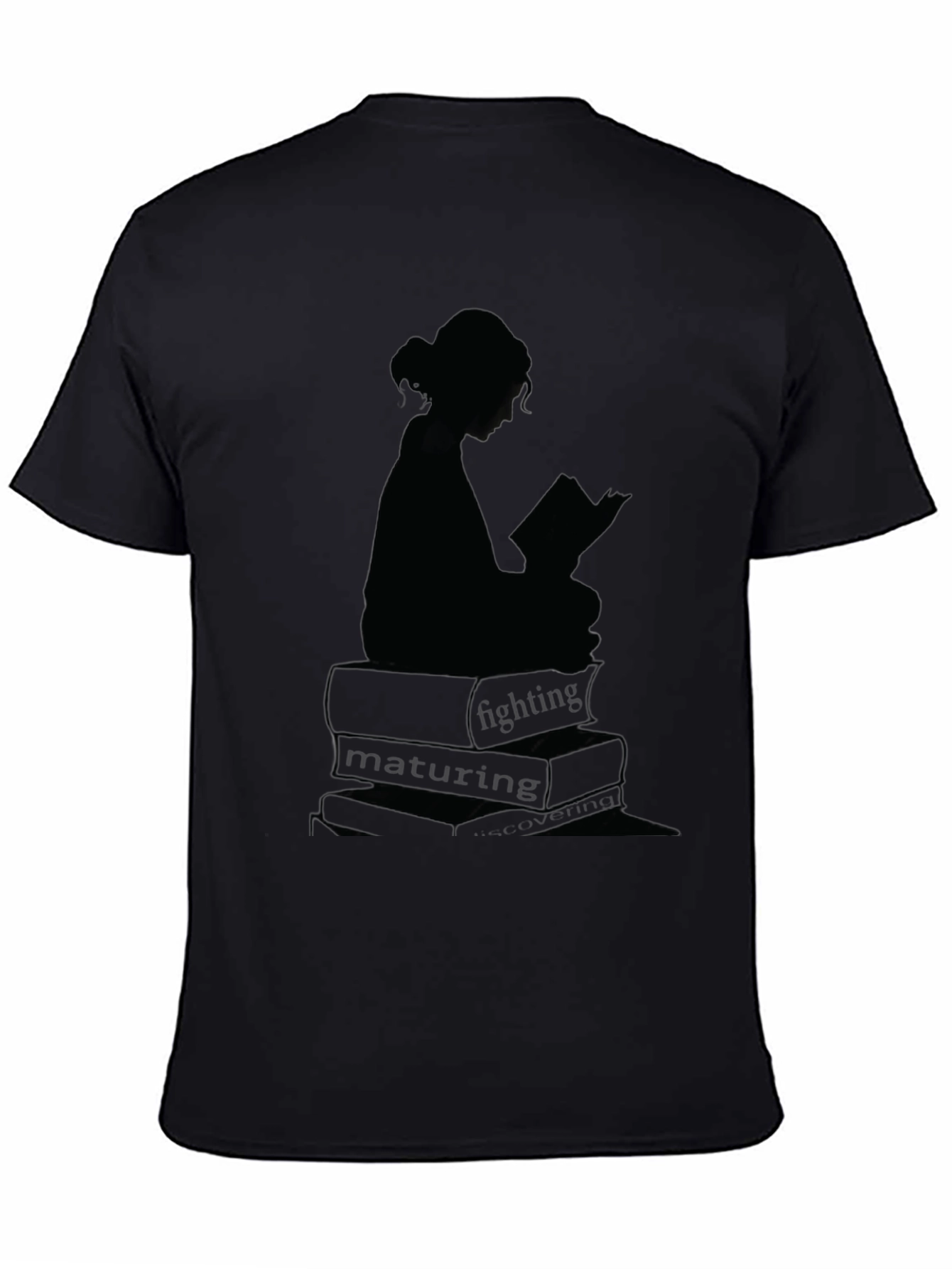 Bookworm Graphic Tee - Read Fight Mature