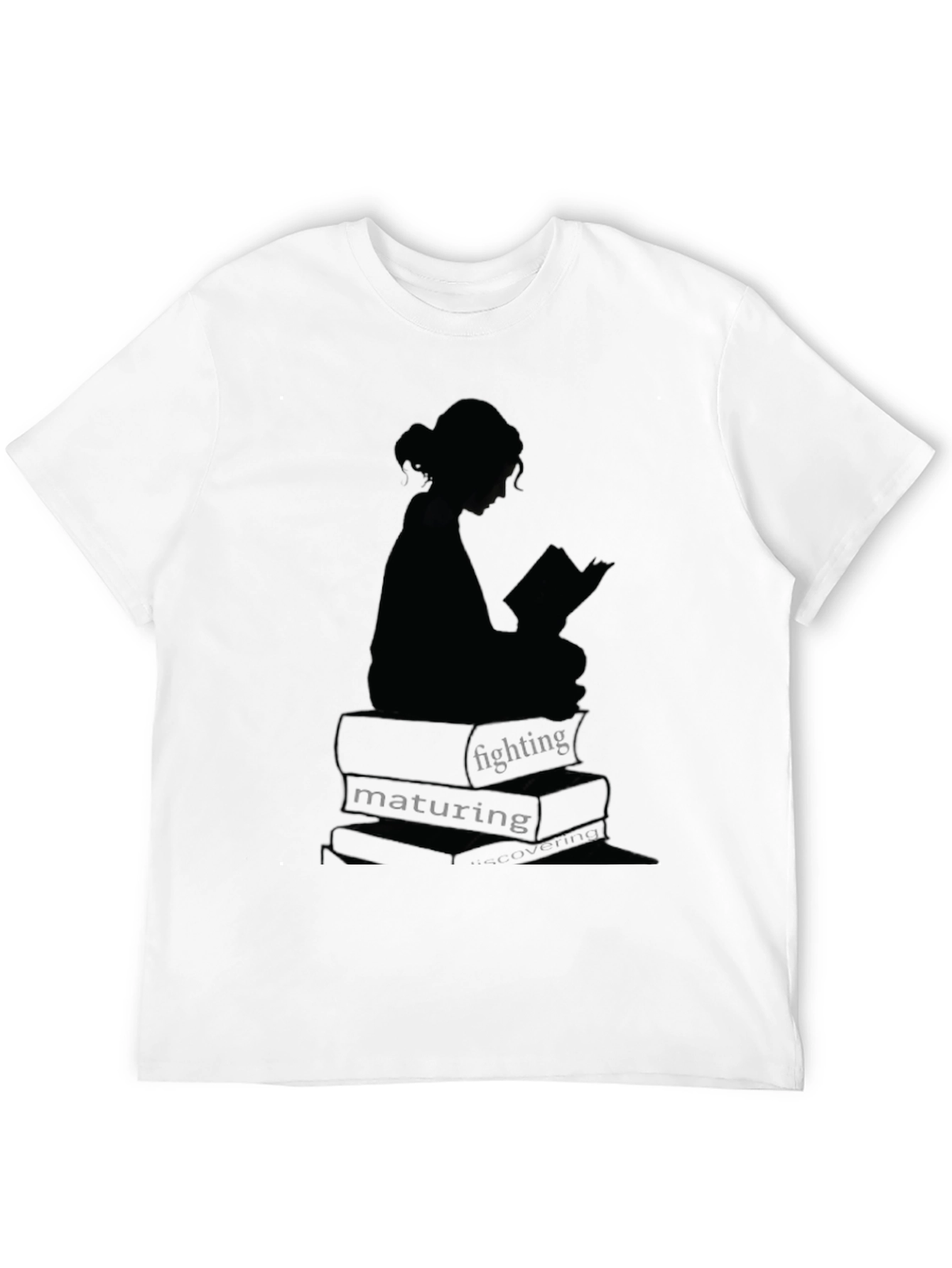Bookworm Graphic Tee - Read Fight Mature
