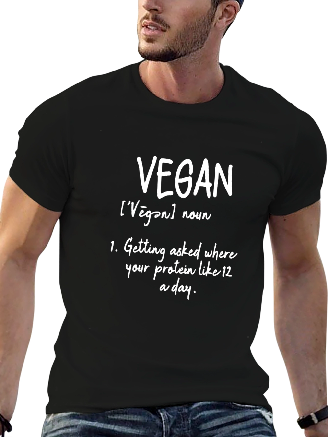 Vegan Definition T-Shirt - Funny Plant Based Tee