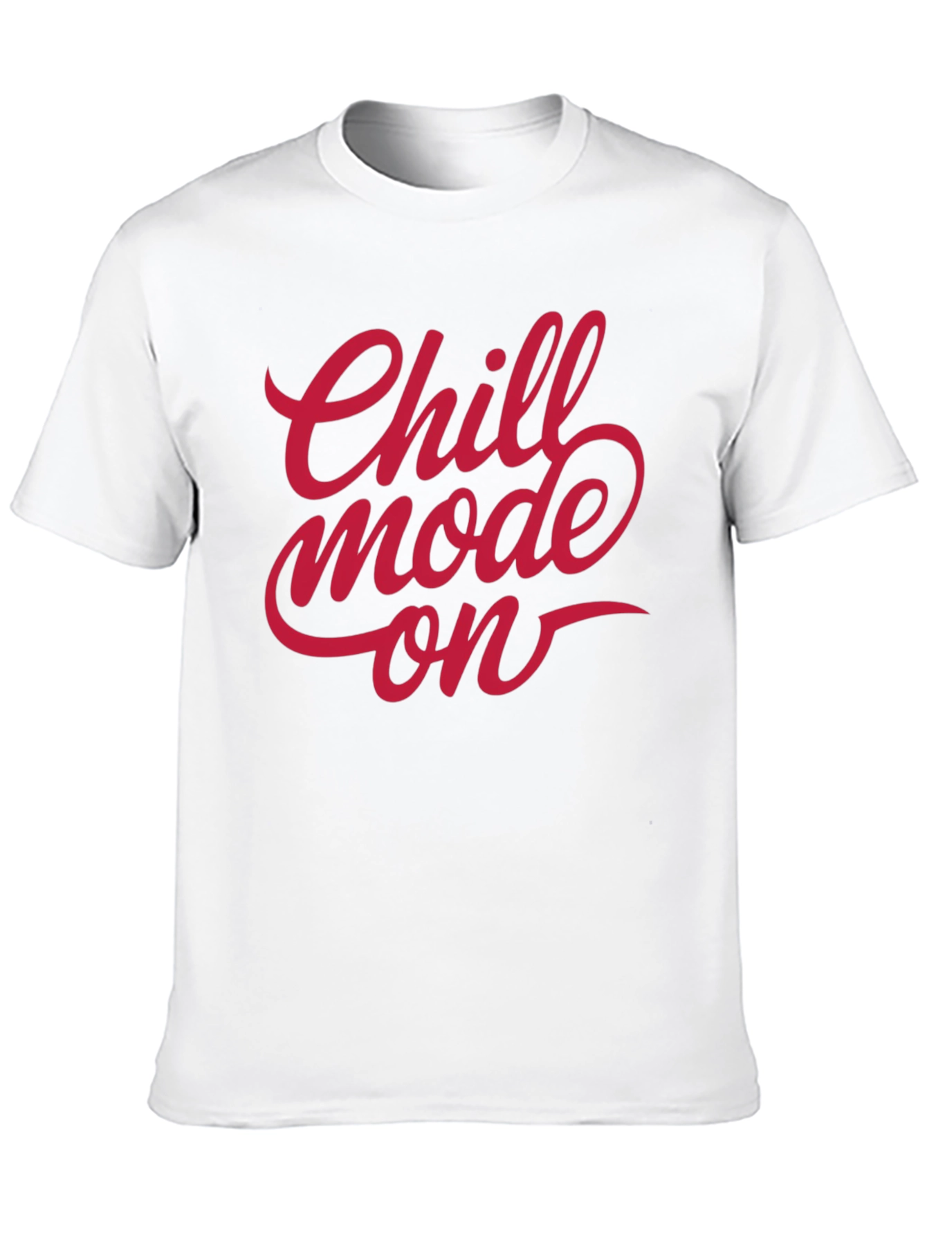 Chill Mode On Black T-Shirt