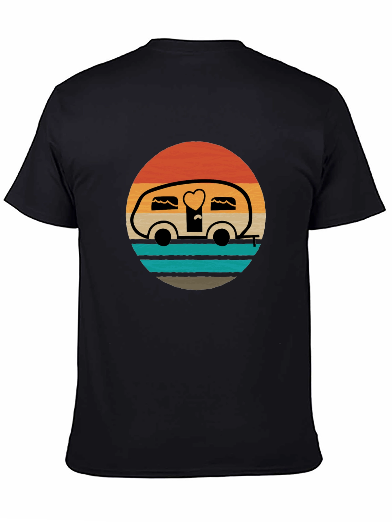 Retro Camper Sunset T-Shirt