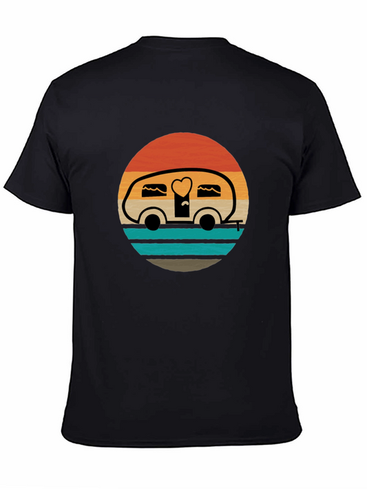 Retro Camper Sunset T-Shirt