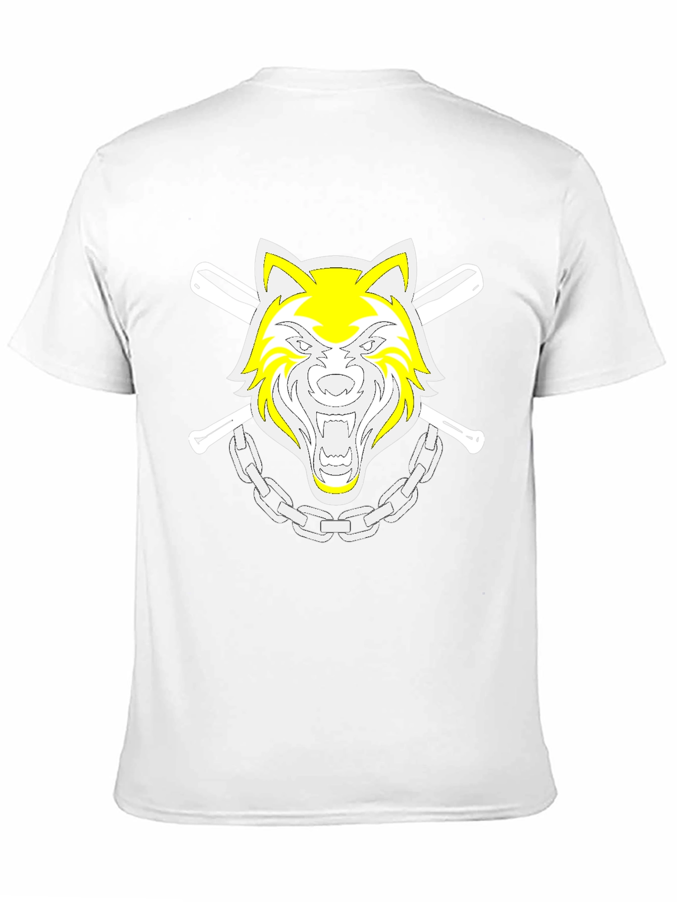 Wolf Graphic Tee - Mens Black T-Shirt