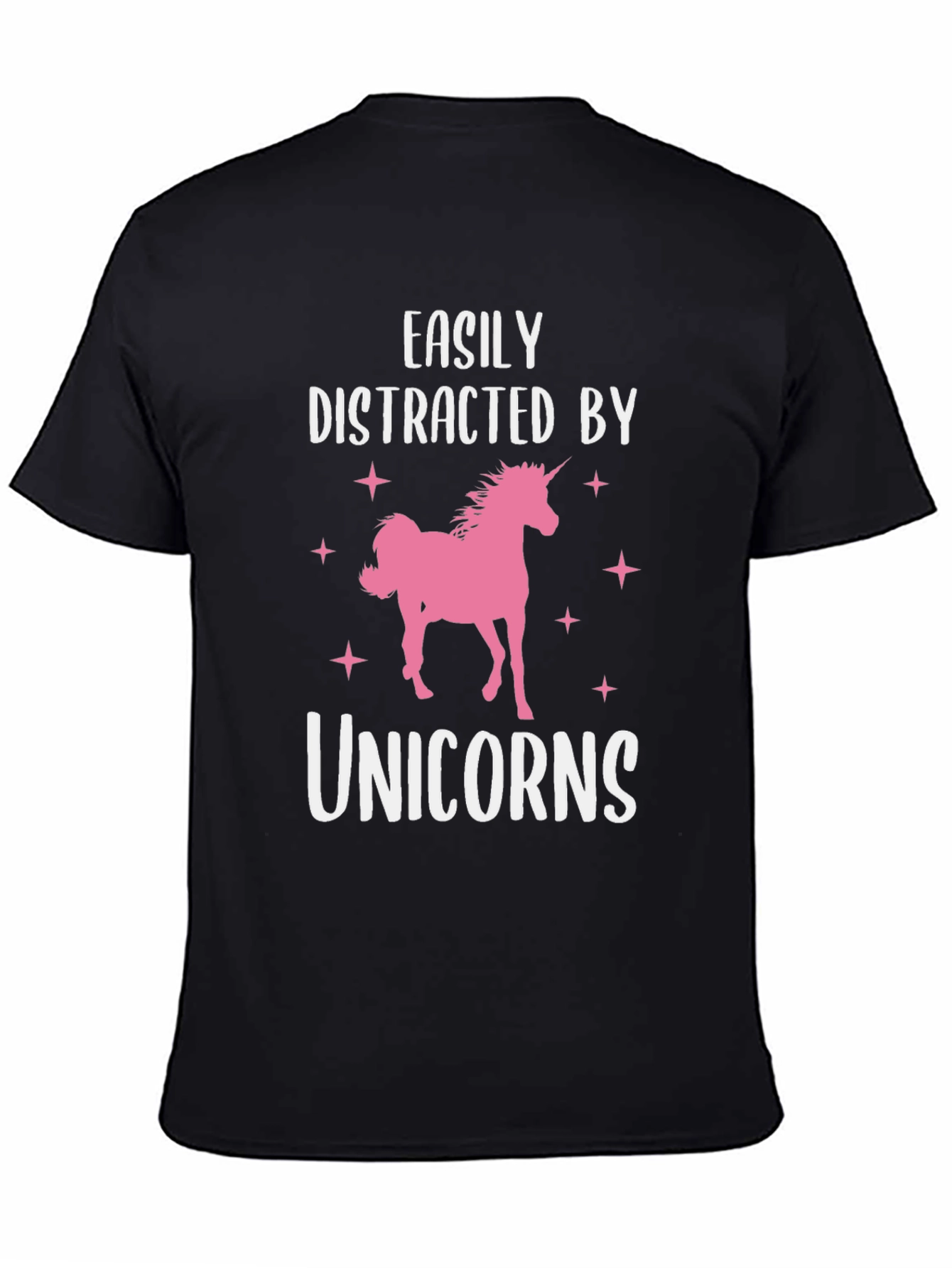 Easily Distracted by Unicorns Graphic Tee