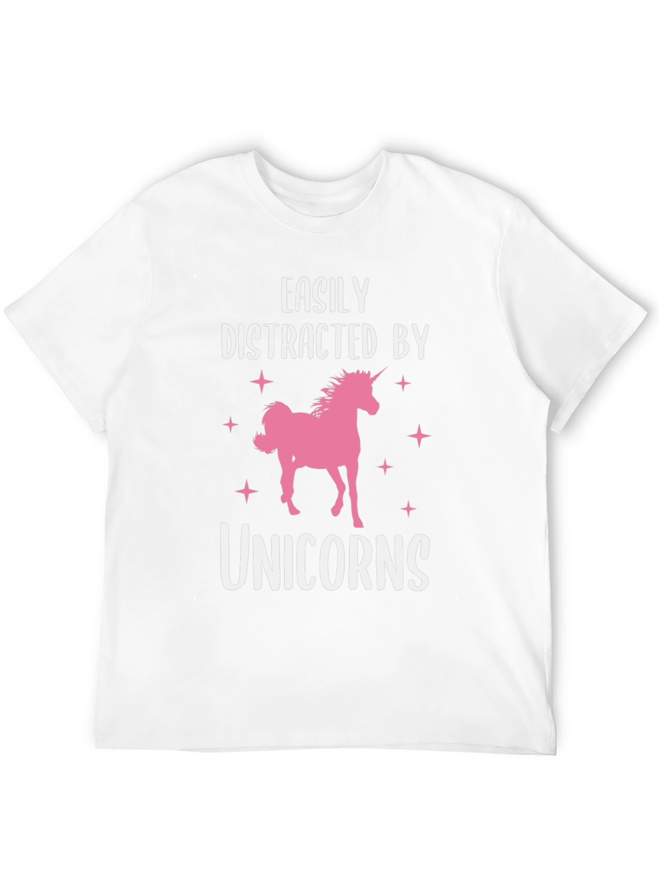 Easily Distracted by Unicorns Graphic Tee