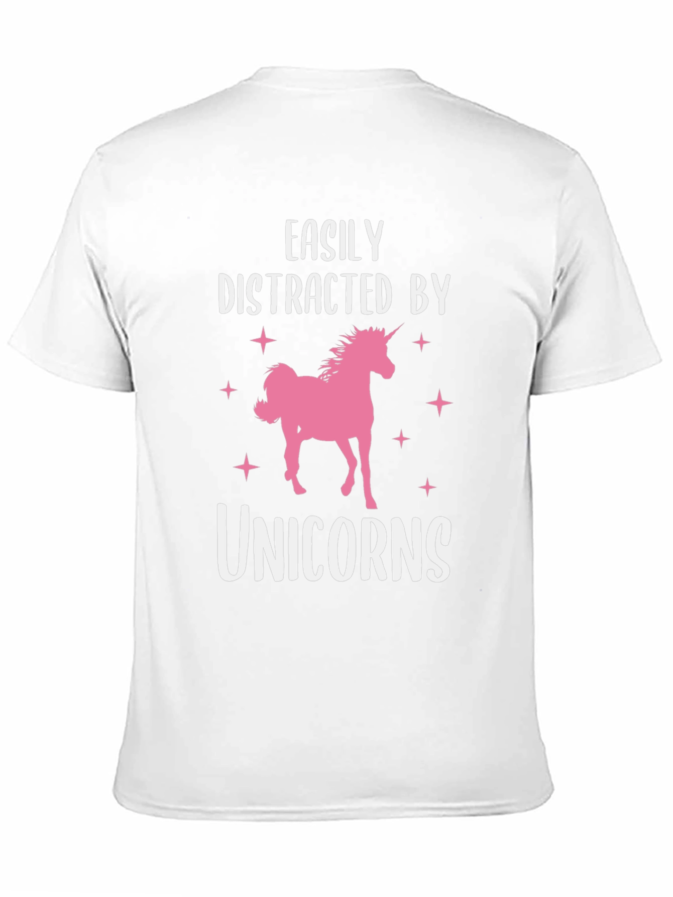 Easily Distracted by Unicorns Graphic Tee