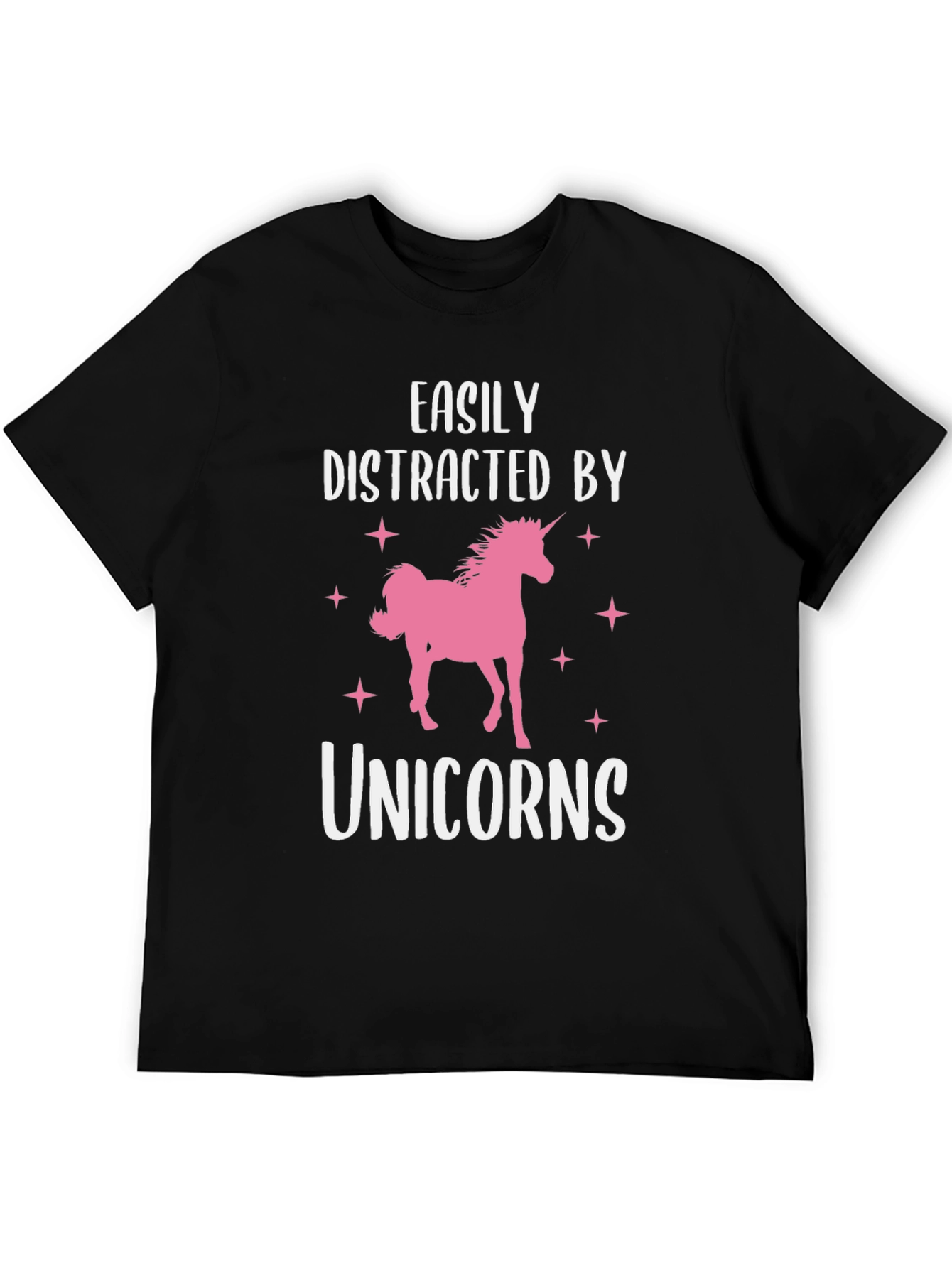 Easily Distracted by Unicorns Graphic Tee