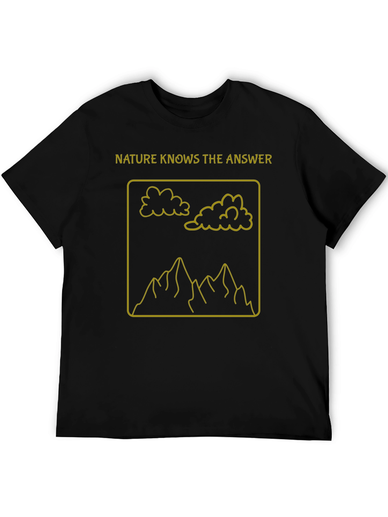 Nature Knows the Answer Graphic Tee