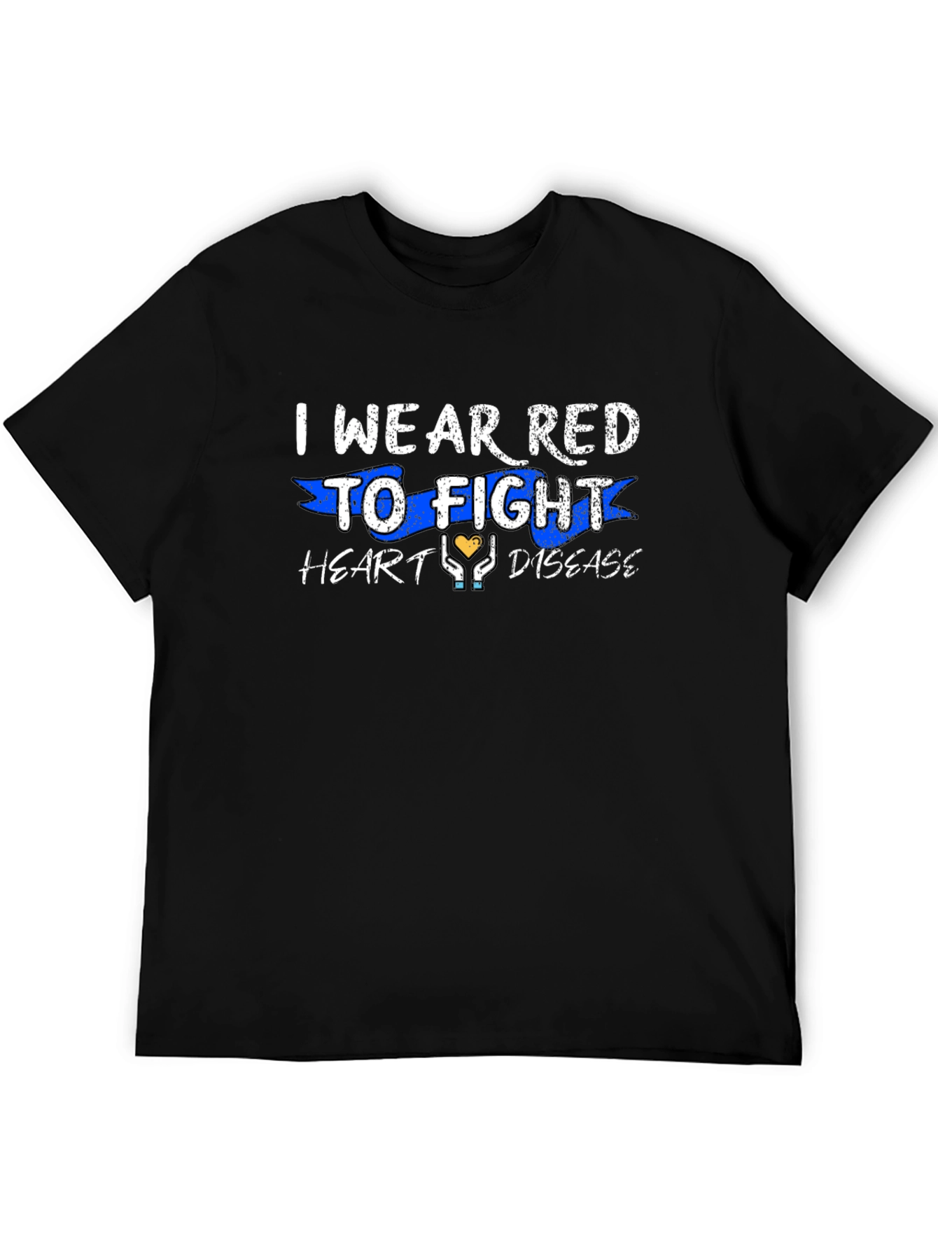 I Wear Red to Fight Heart Disease Graphic Tee