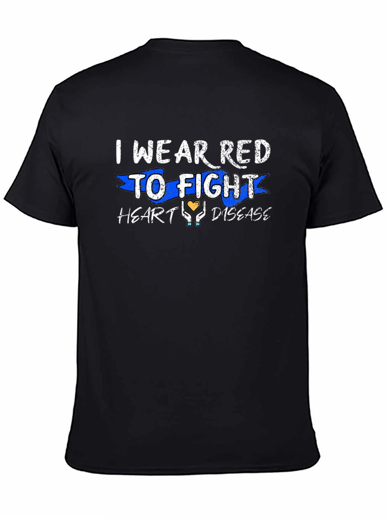I Wear Red to Fight Heart Disease Graphic Tee