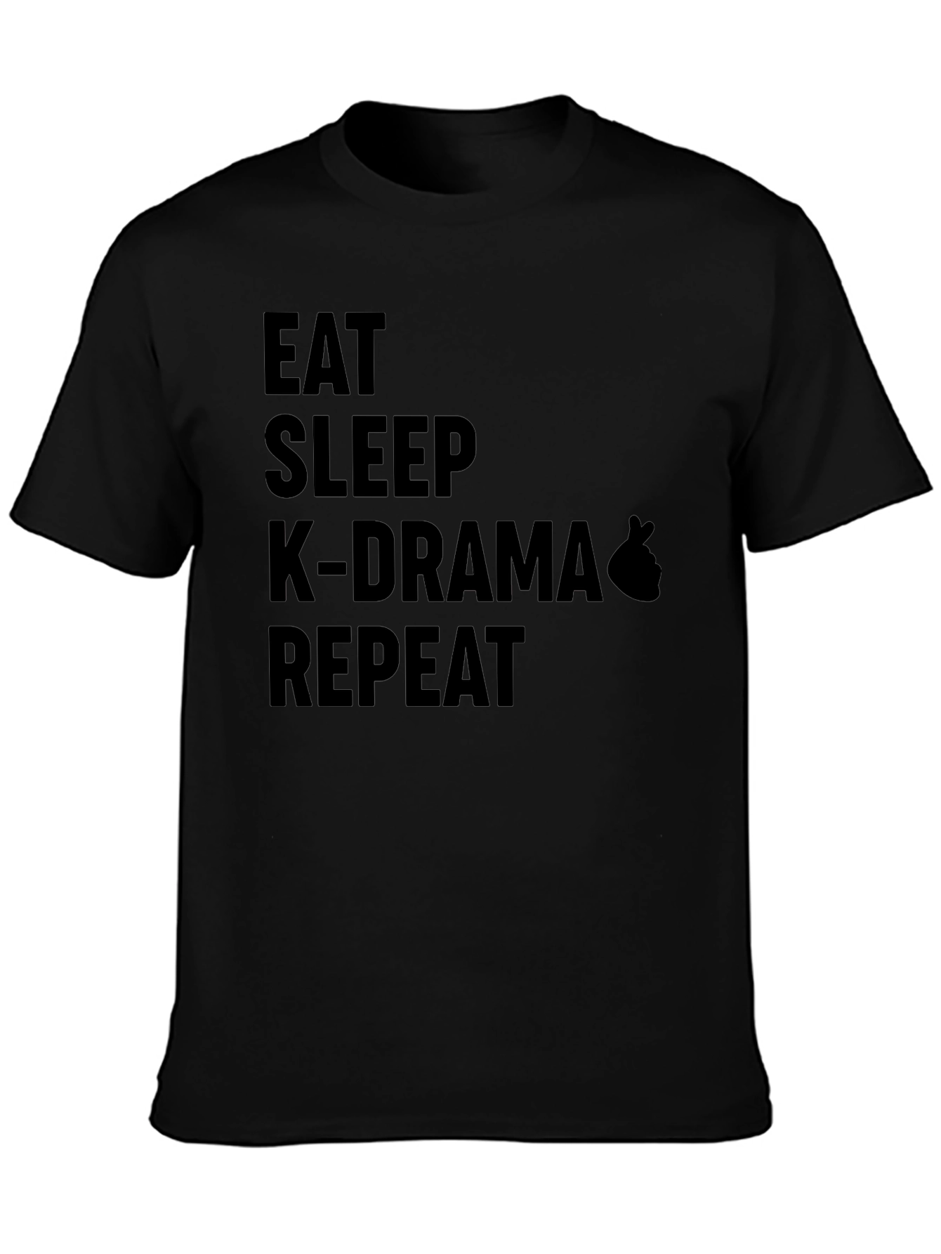 Eat Sleep K-Drama Repeat T-Shirt