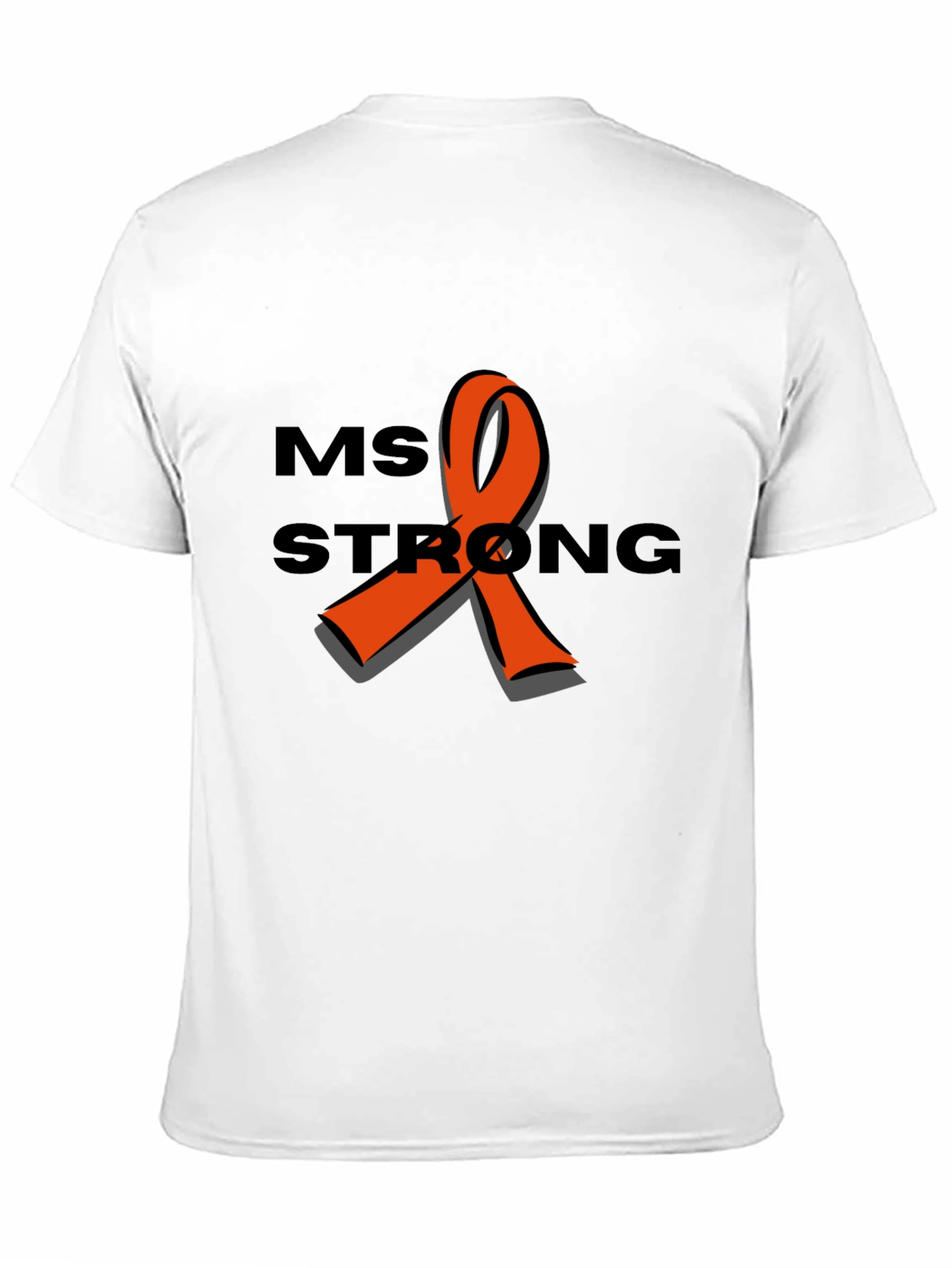 MS Strong Awareness Ribbon Graphic T-Shirt
