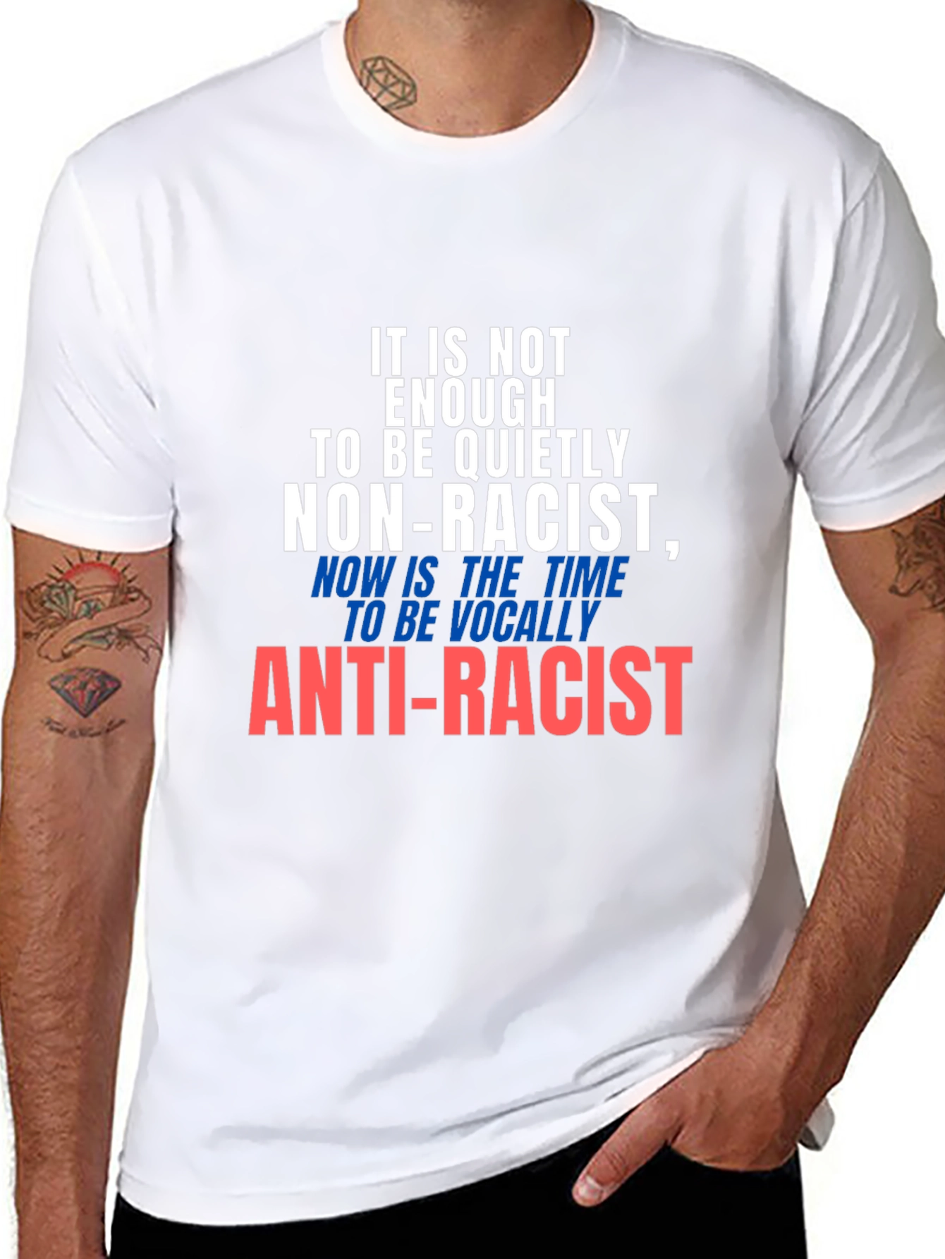 Anti-Racist Statement T-Shirt