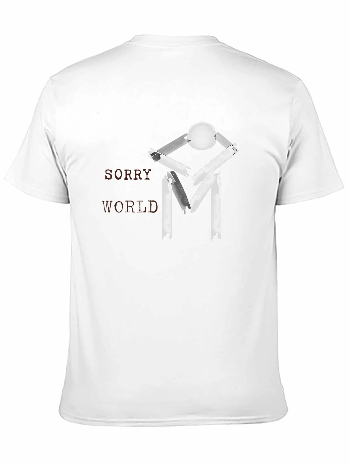 Sorry World Graphic T-Shirt - Casual Wear