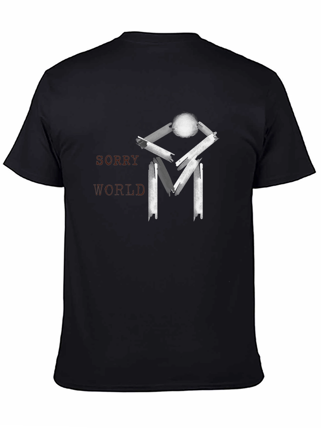 Sorry World Graphic T-Shirt - Casual Wear