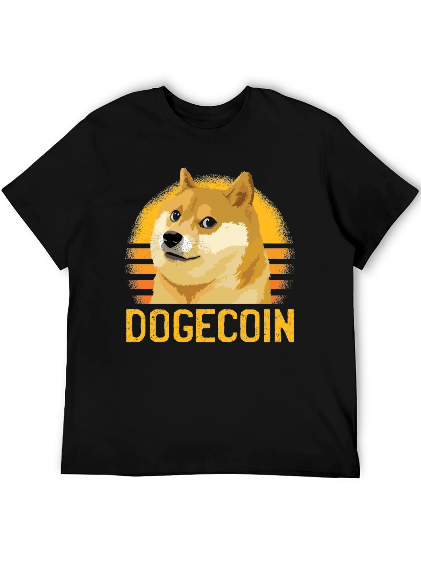 Dogecoin Retro Style T-Shirt