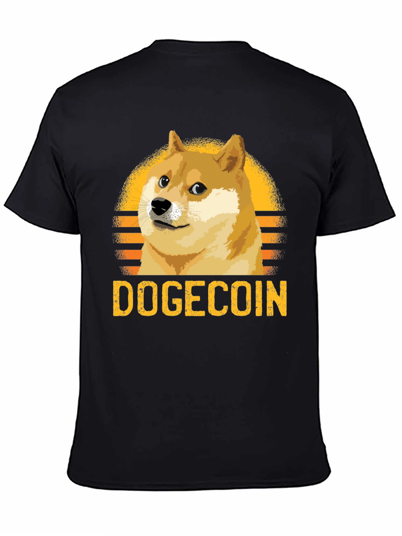 Dogecoin Retro Style T-Shirt