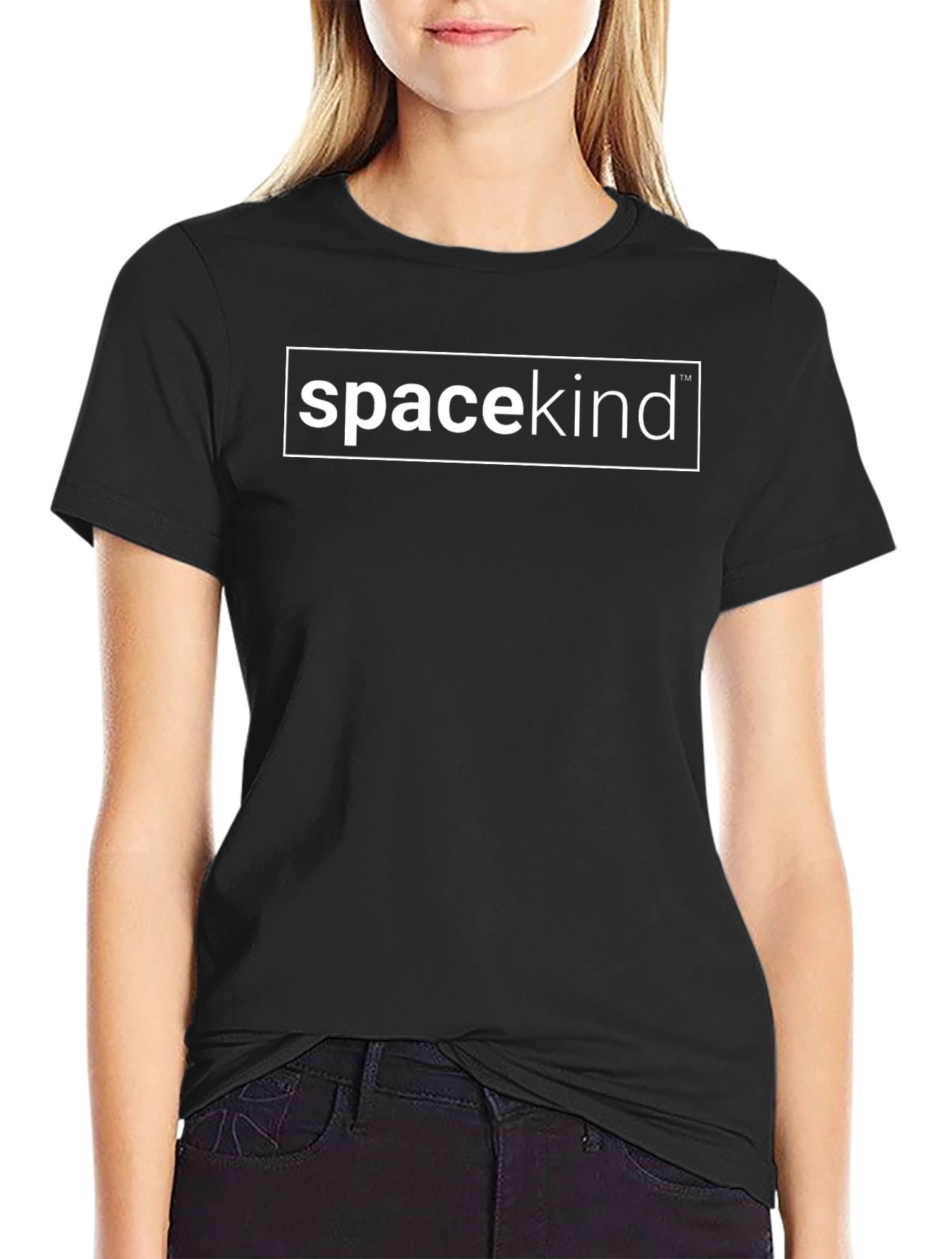 Spacekind Black T-Shirt - Modern Graphic Tee