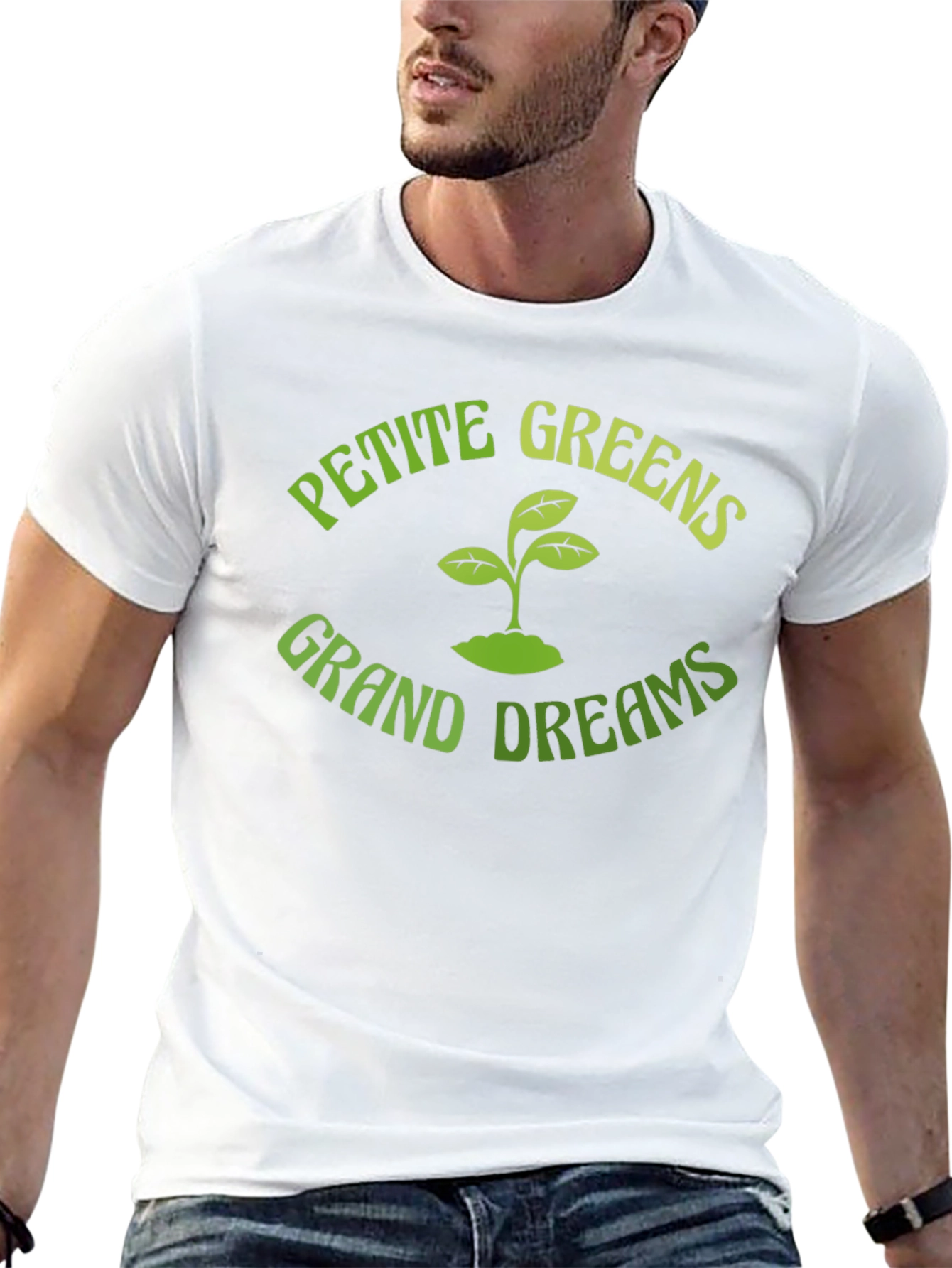 Petite Greens Grand Dreams Graphic Tee