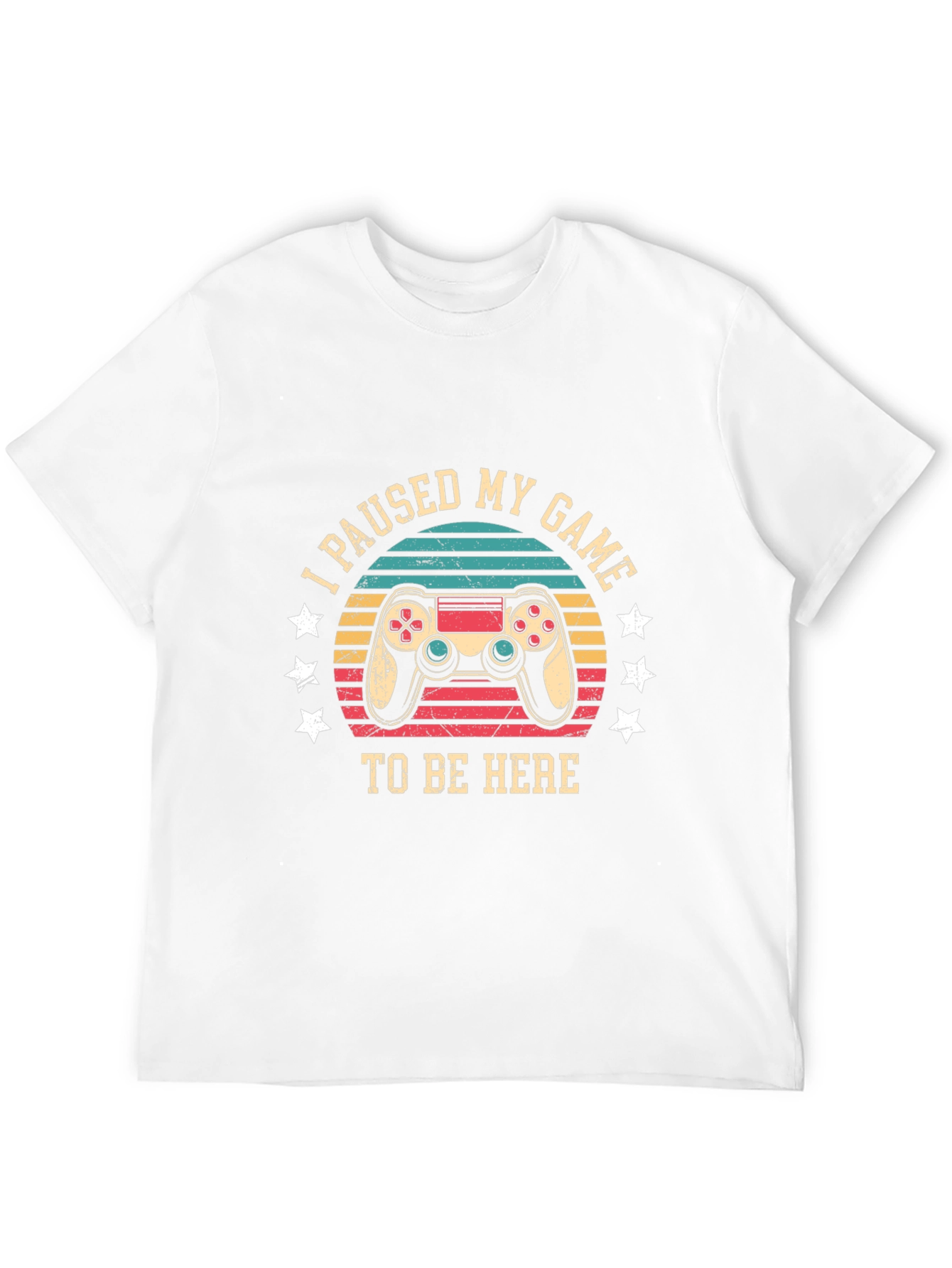 I Paused My Game T-Shirt Retro Gamer Tee