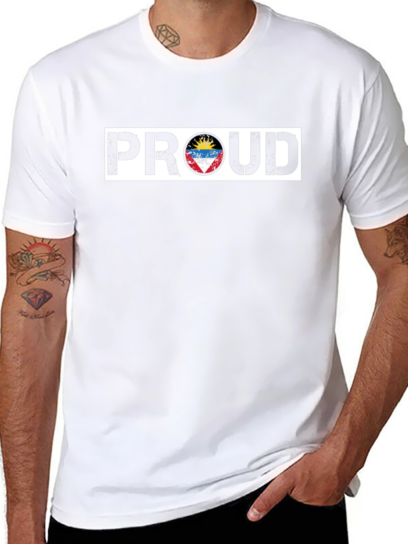 Antigua Flag Pride T-Shirt