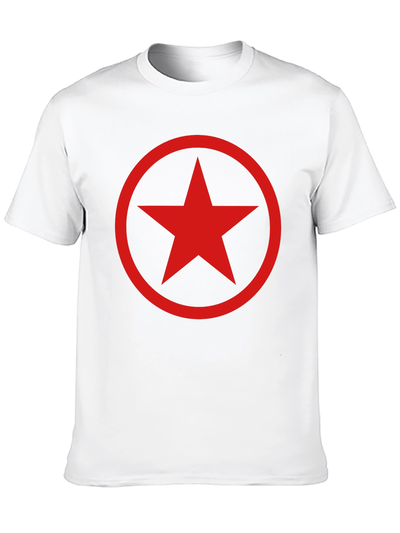 Red Star Graphic Black T-Shirt