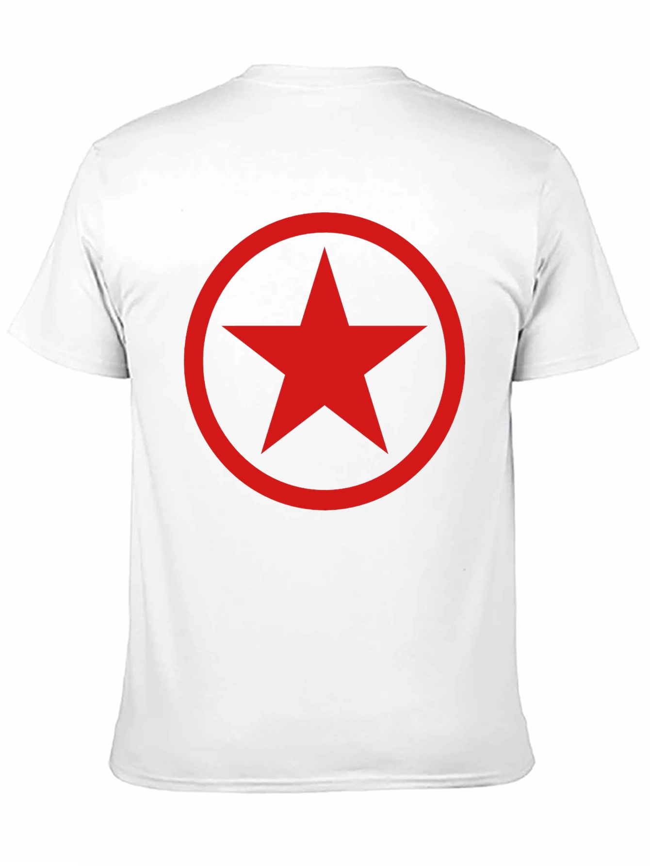 Red Star Graphic Black T-Shirt
