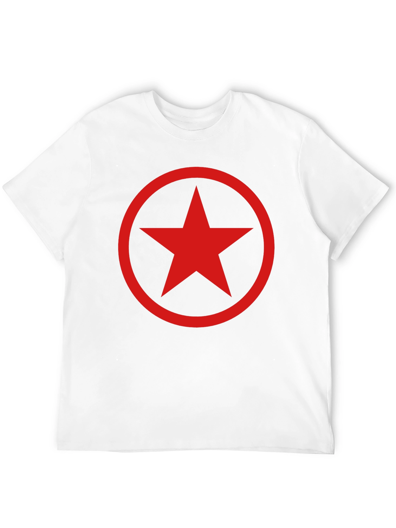 Red Star Graphic Black T-Shirt
