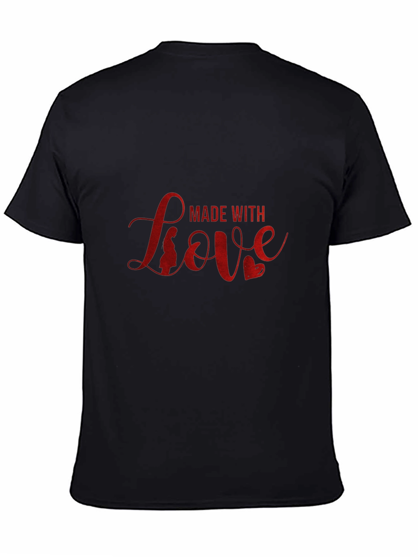 Made with Love Black T-Shirt