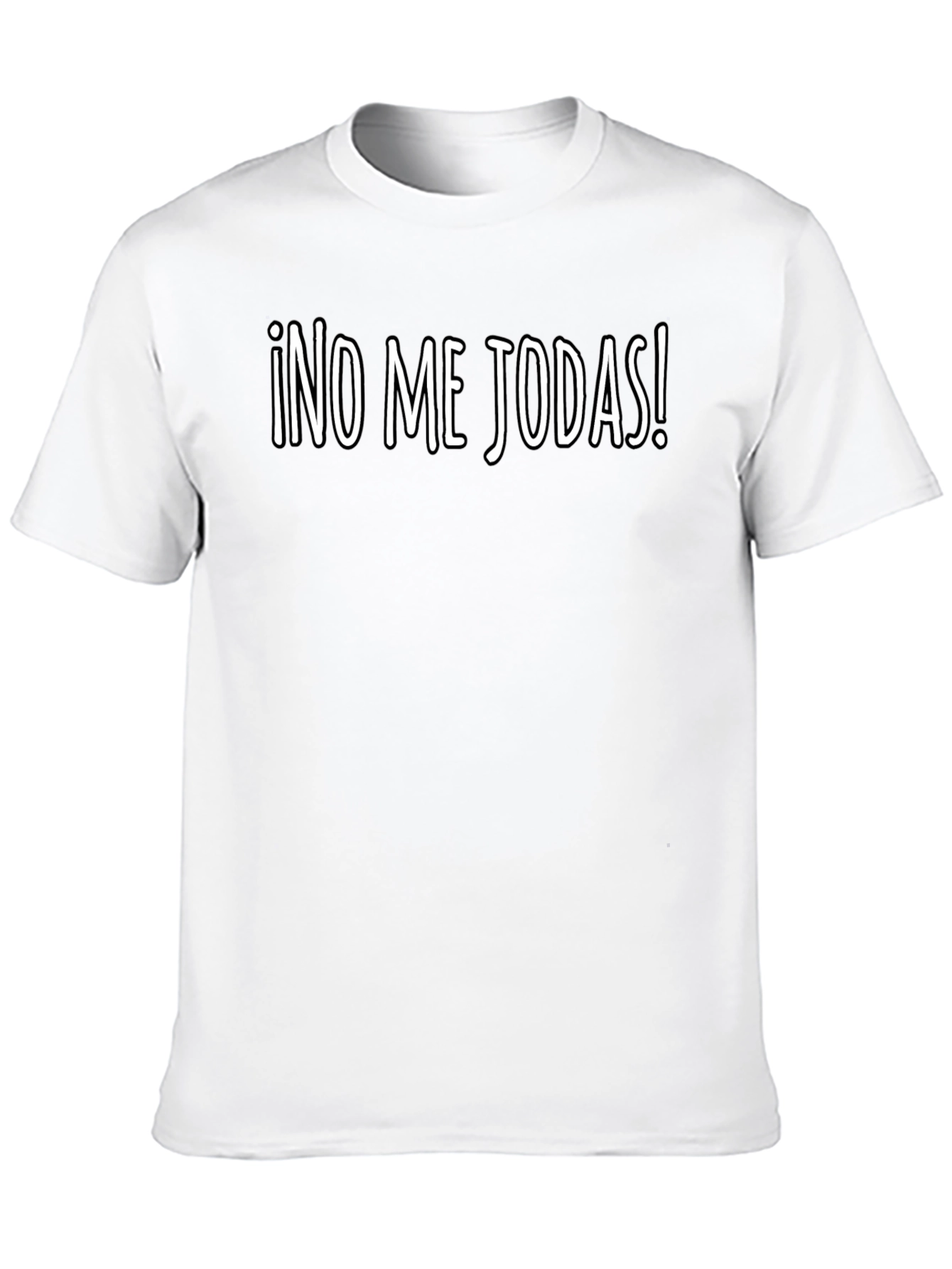 ¡No Me Jodas! Black T-Shirt